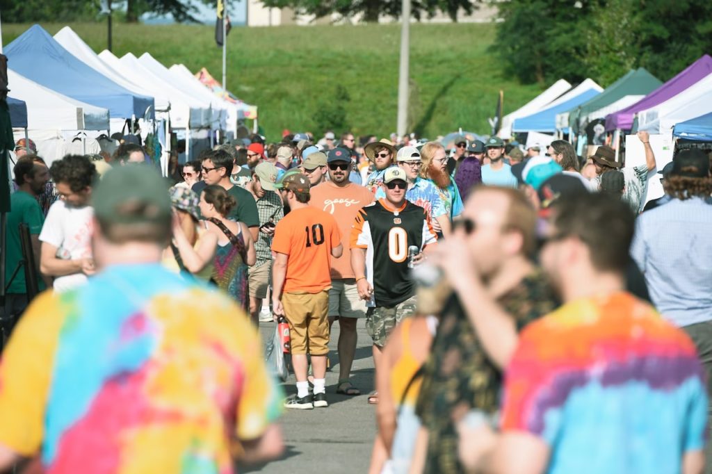 Picture of Phish Lot at Dick's Sporting Goods Park